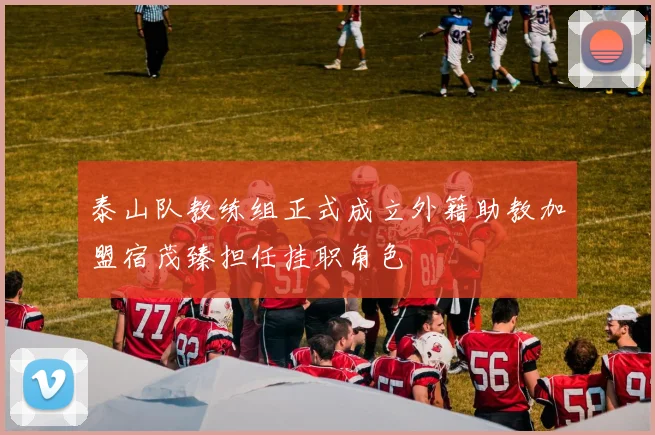 泰山队教练组正式成立外籍助教加盟宿茂臻担任挂职角色